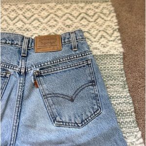 vintage orange tab levi’s
